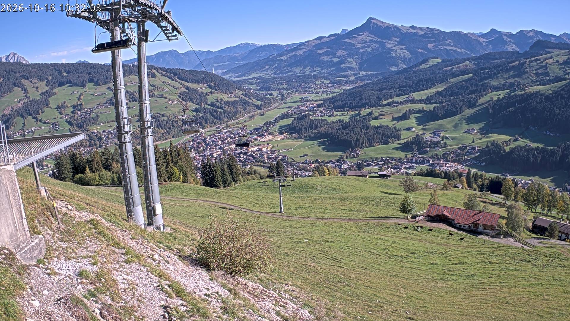 Archiv Foto Webcam Bergstation Gaisberg, Kitzbühel
