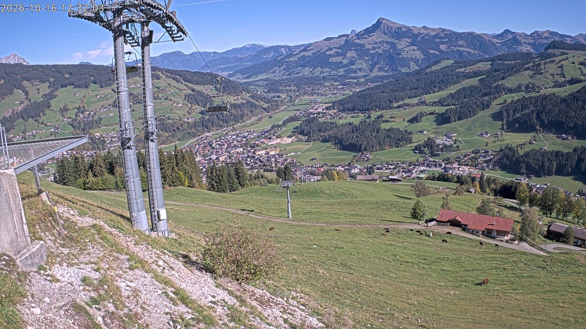 Archiv Foto Webcam Bergstation Gaisberg, Kitzbühel