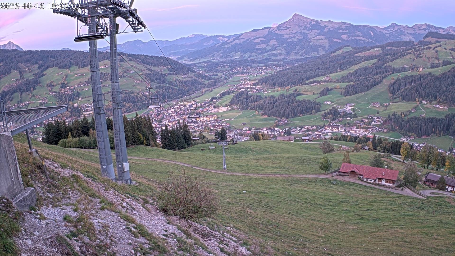 Archiv Foto Webcam Bergstation Gaisberg, Kitzbühel