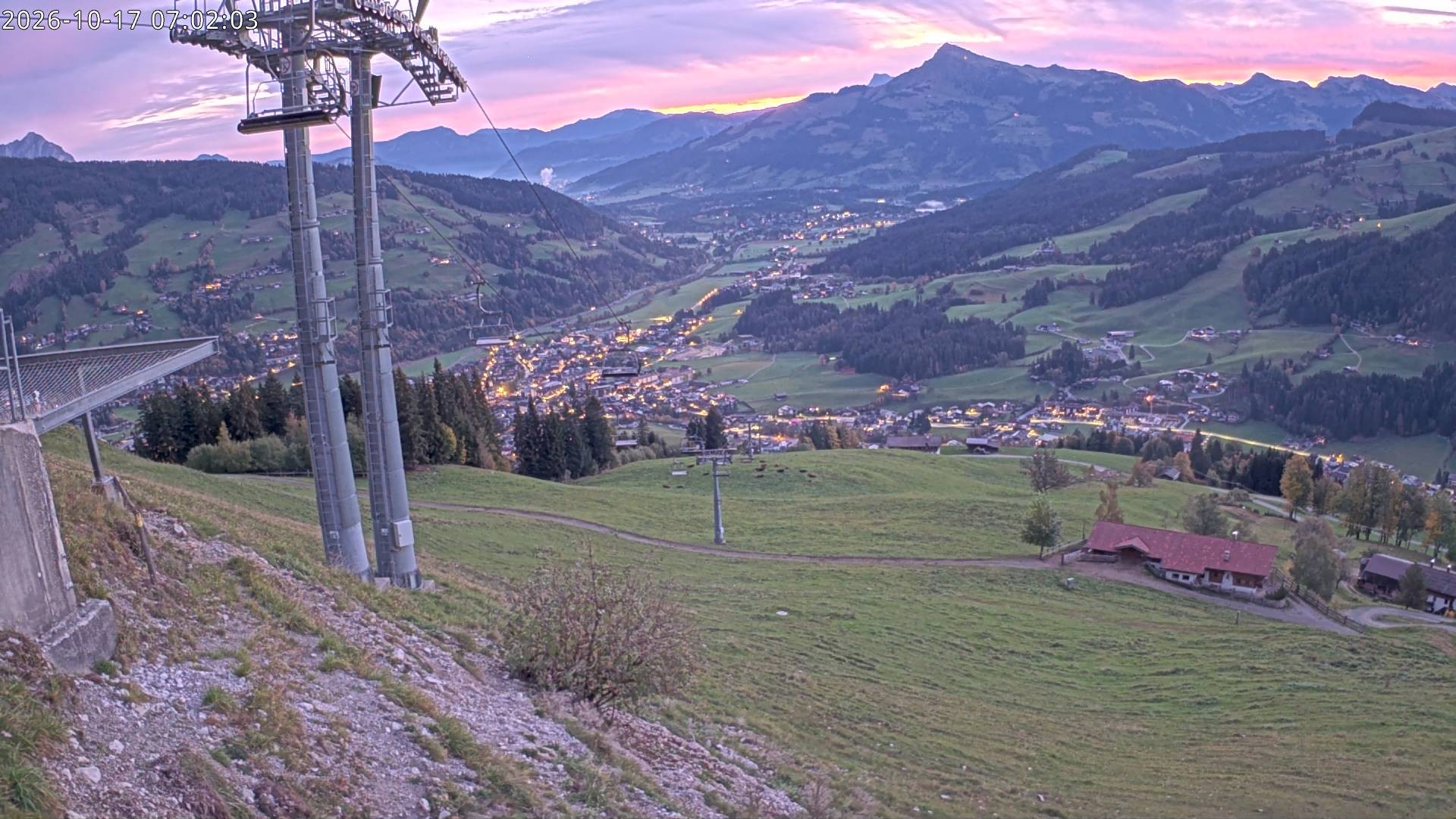 Archived image Webcam Gaisberg mountain station