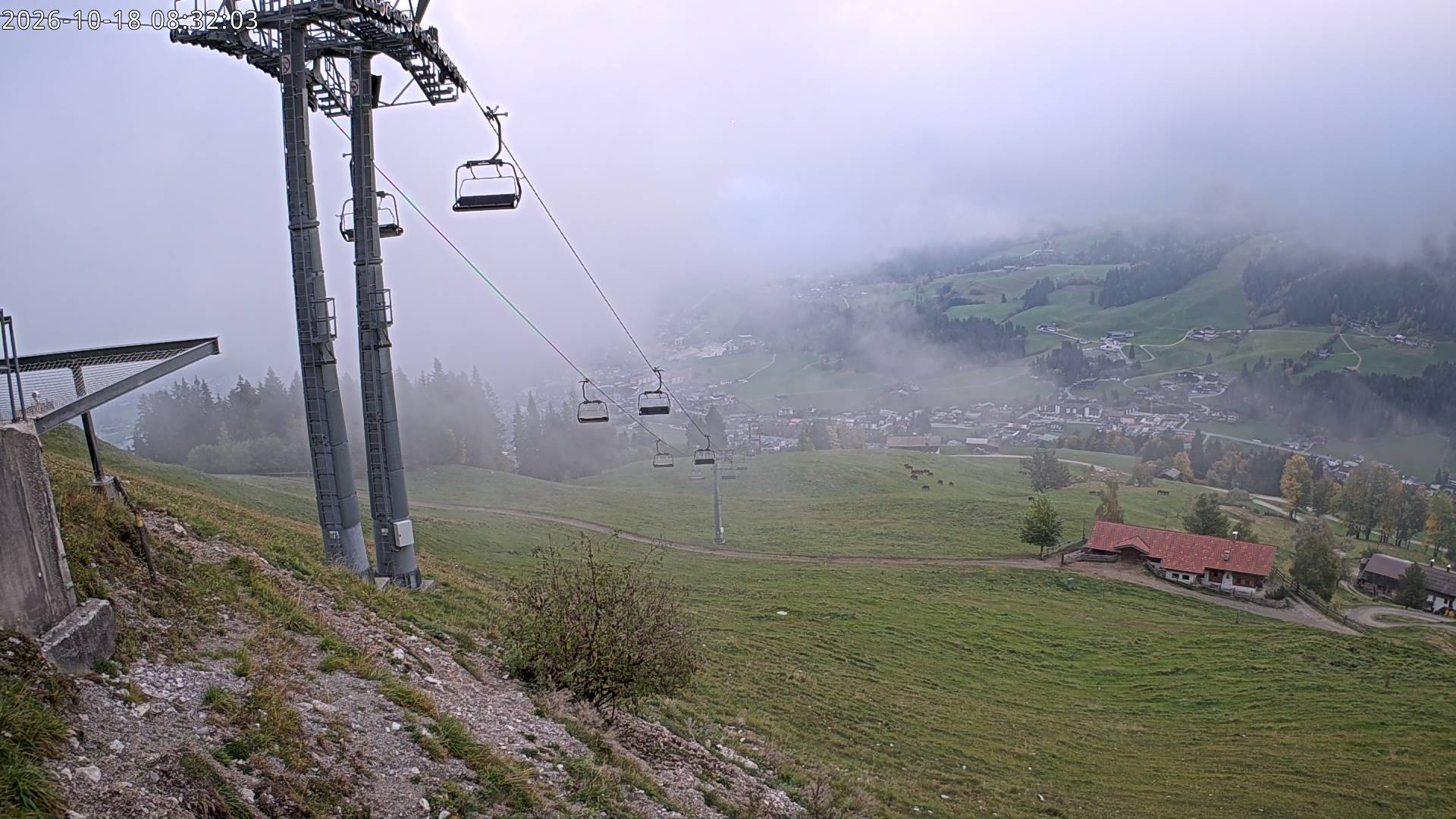 Archiv Foto Webcam Bergstation Gaisberg, Kitzbühel