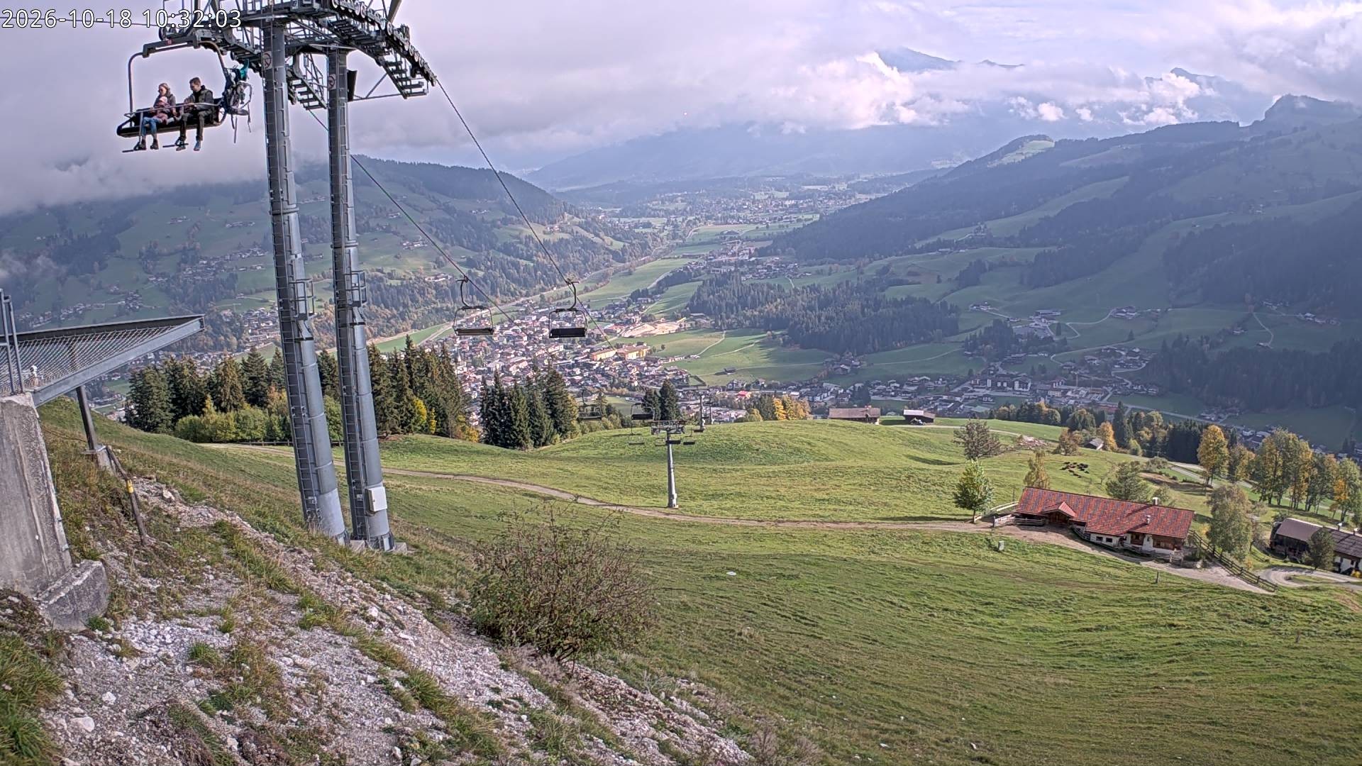 Archiv Foto Webcam Bergstation Gaisberg, Kitzbühel
