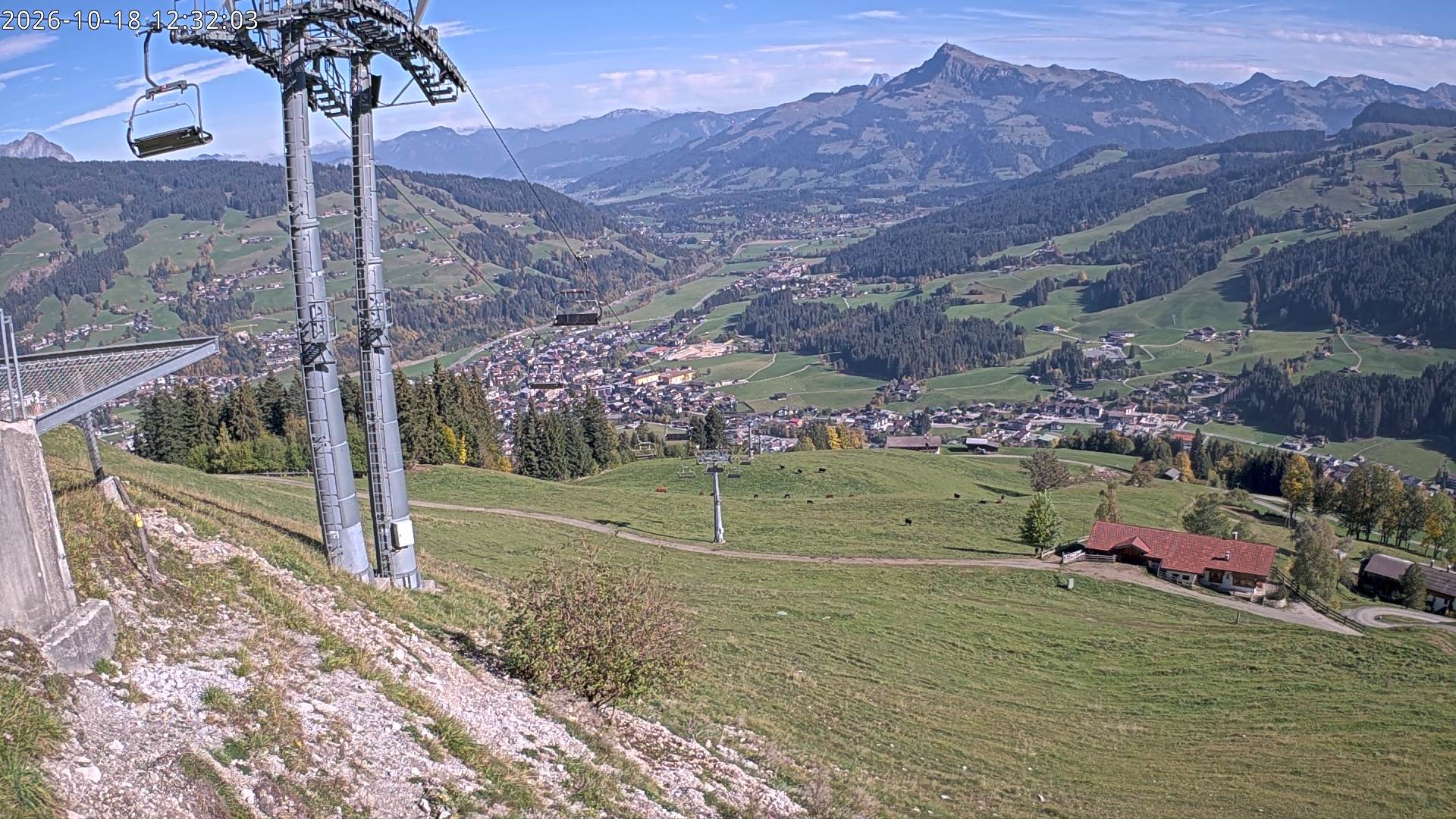 Archiv Foto Webcam Bergstation Gaisberg, Kitzbühel