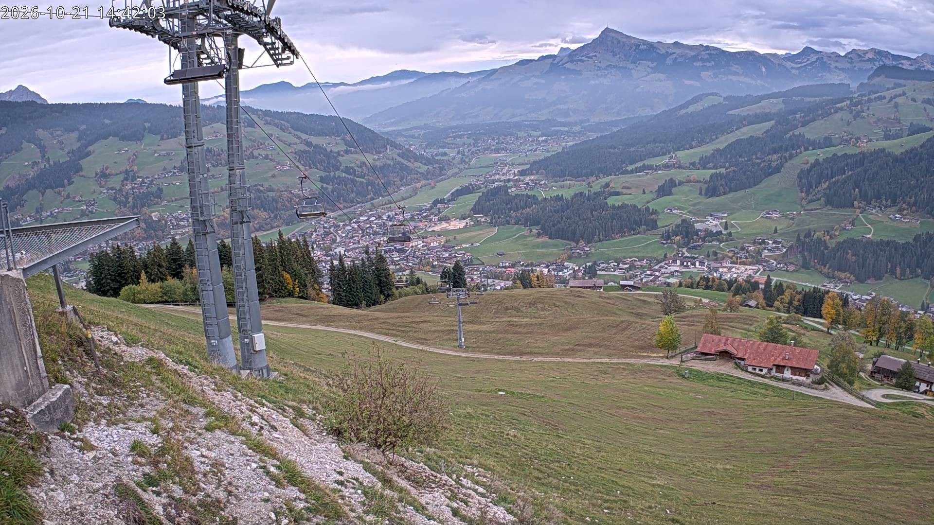 Archiv Foto Webcam Bergstation Gaisberg, Kitzbühel