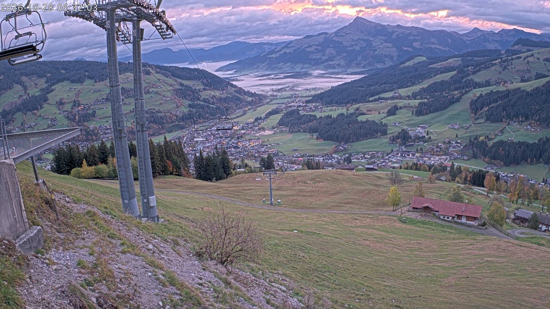 Archiv Foto Webcam Bergstation Gaisberg, Kitzbühel