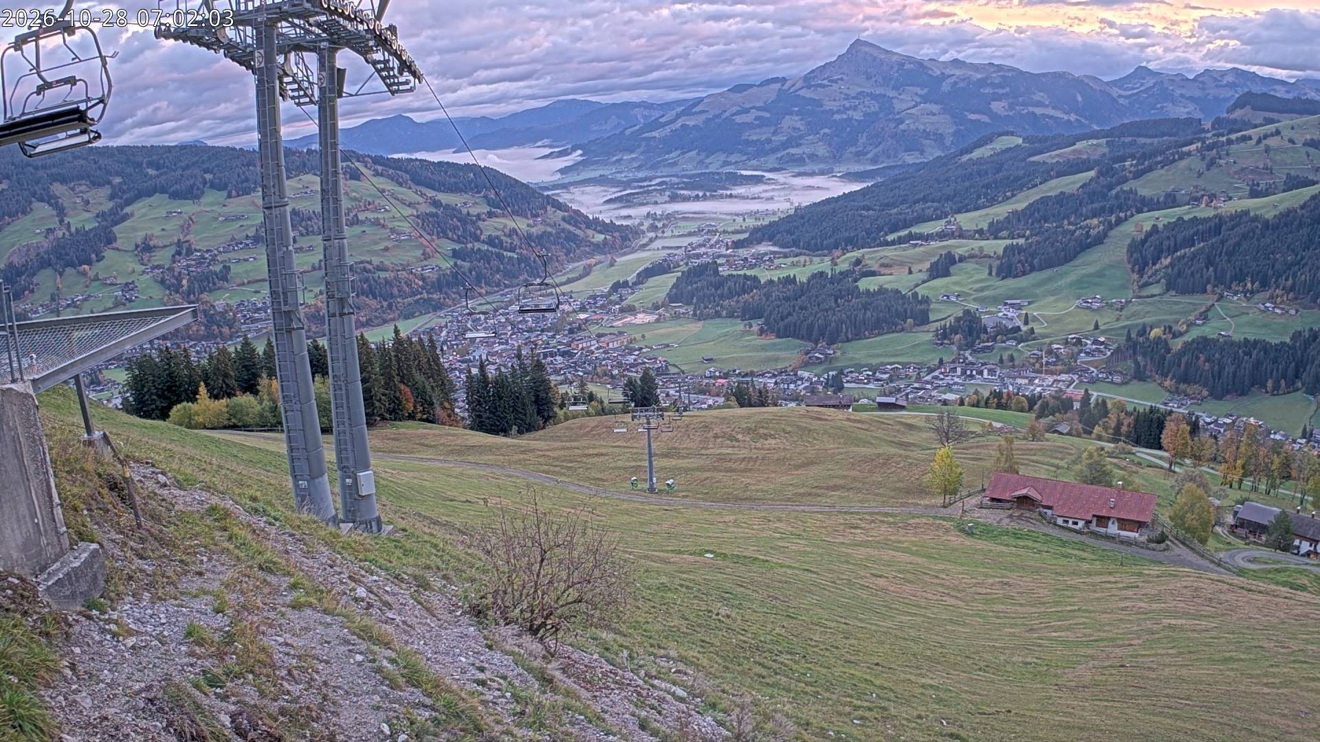 Archiv Foto Webcam Bergstation Gaisberg, Kitzbühel