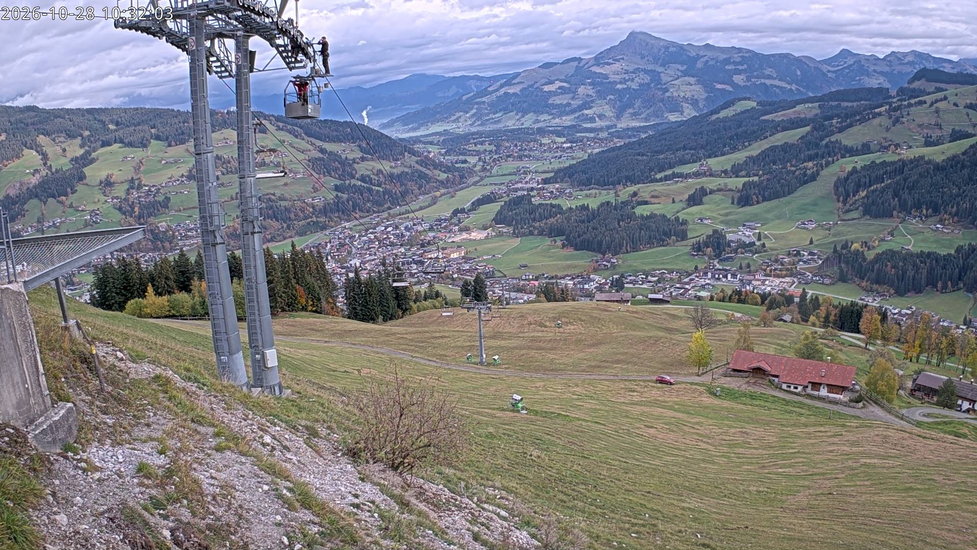 Archiv Foto Webcam Bergstation Gaisberg, Kitzbühel