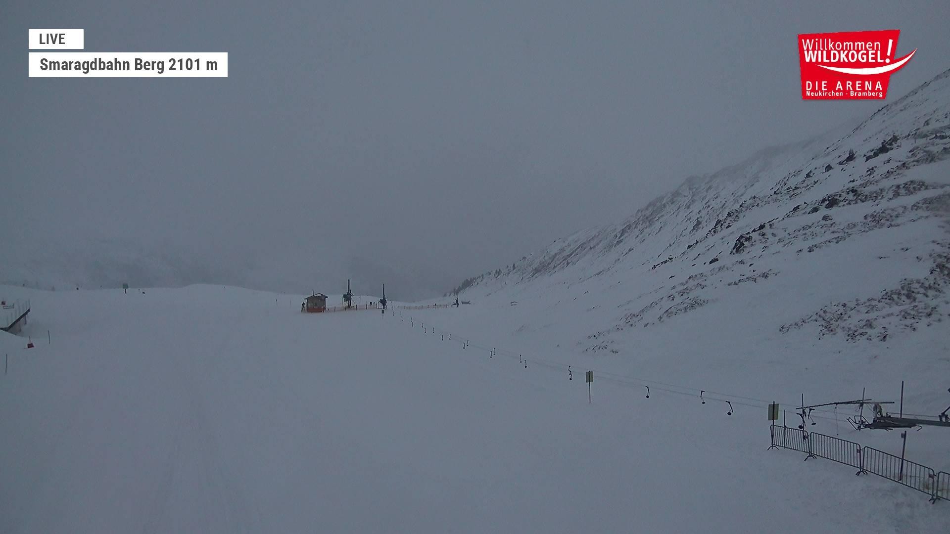 Archiv Foto Webcam Bergstation Smaragdbahn (Wildkogel-Arena)
