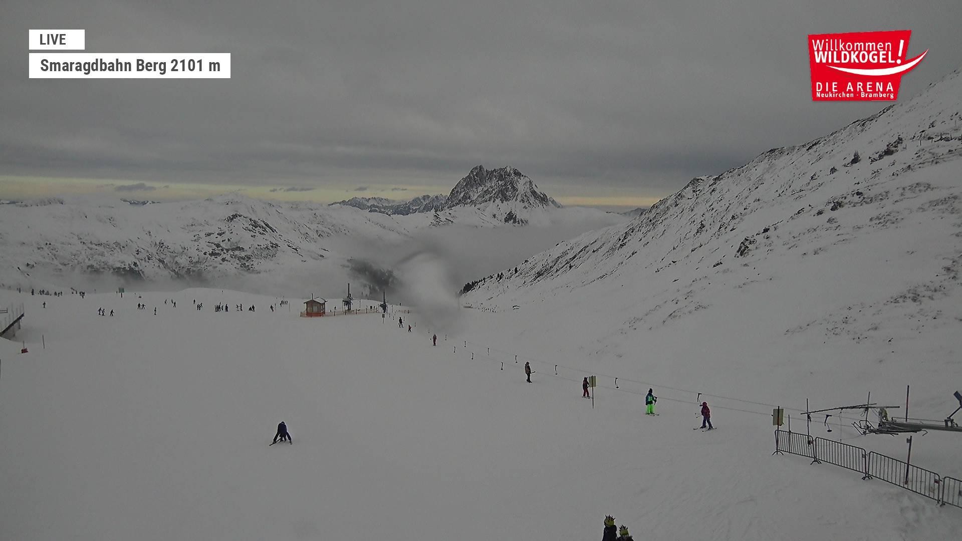 Archiv Foto Webcam Bergstation Smaragdbahn (Wildkogel-Arena)