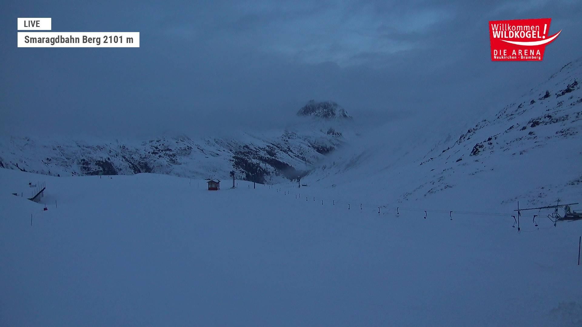 Archiv Foto Webcam Bergstation Smaragdbahn (Wildkogel-Arena)