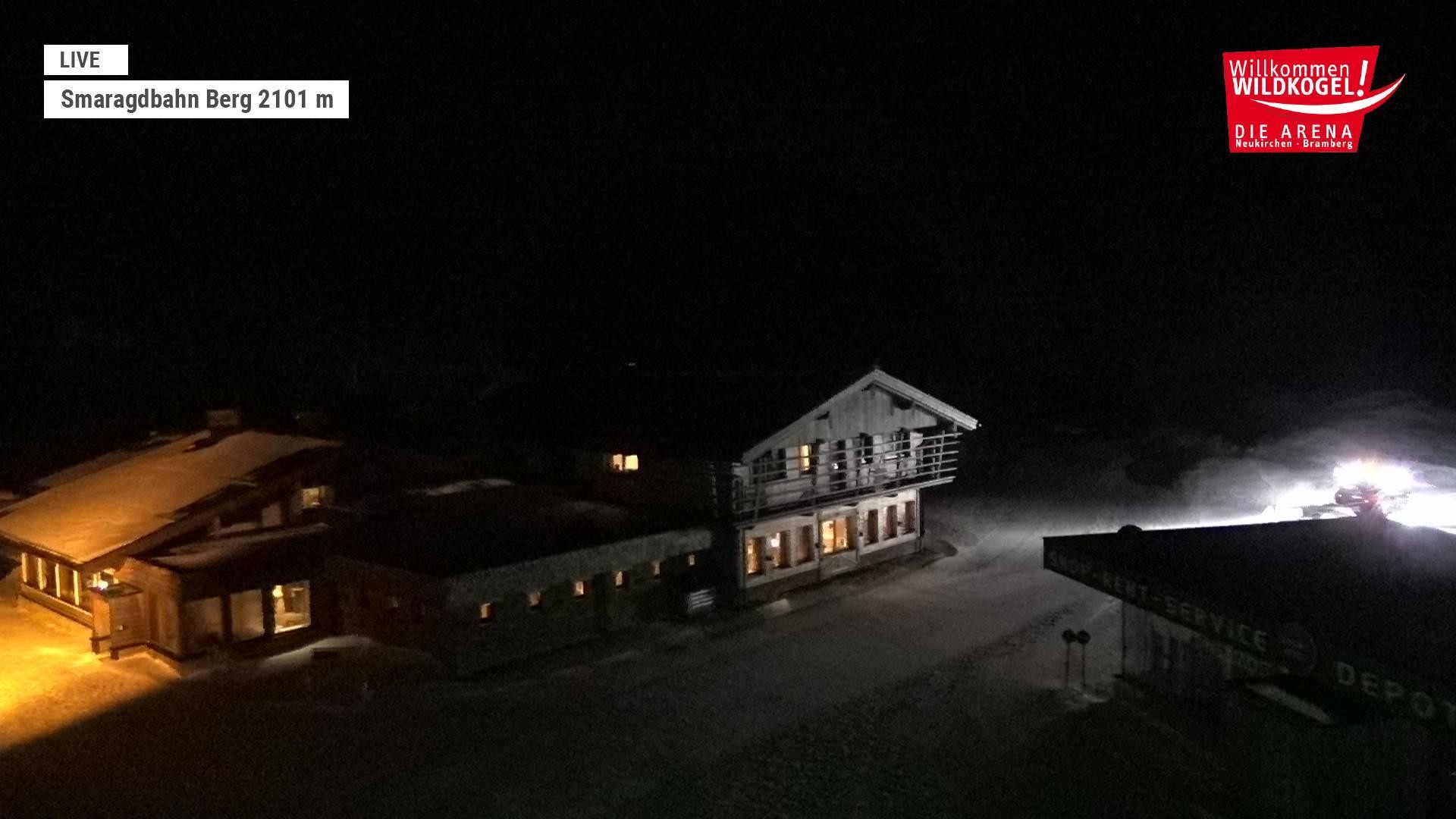 Archiv Foto Webcam Bergstation Smaragdbahn (Wildkogel-Arena)
