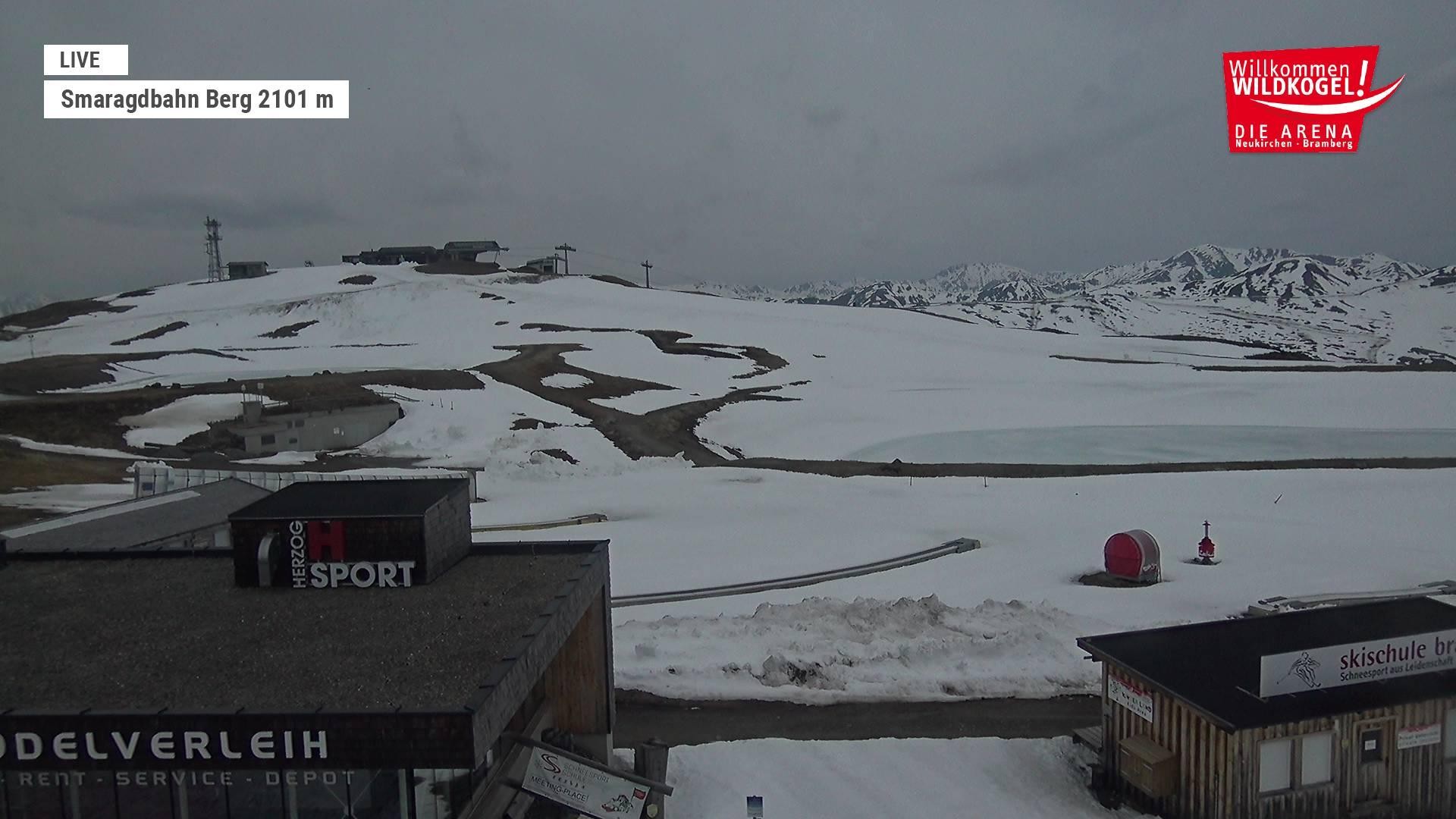 Archiv Foto Webcam Bergstation Smaragdbahn (Wildkogel-Arena)