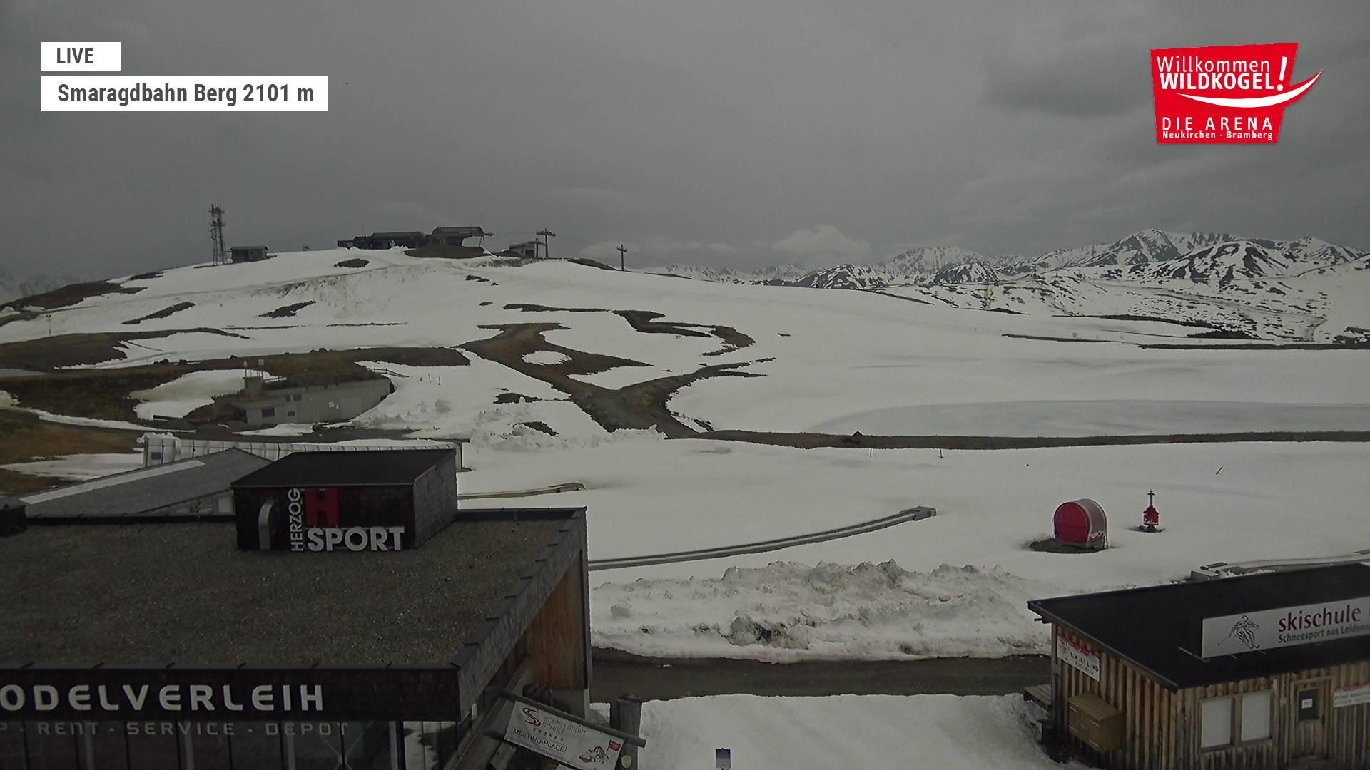 Archiv Foto Webcam Bergstation Smaragdbahn (Wildkogel-Arena)