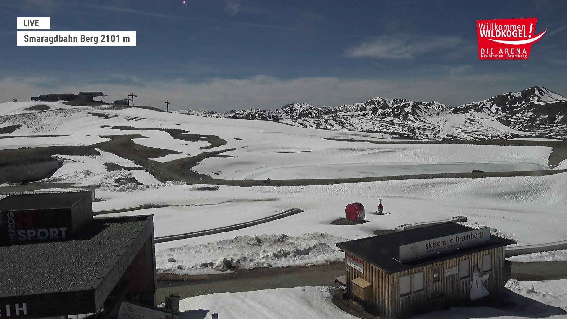Archiv Foto Webcam Bergstation Smaragdbahn (Wildkogel-Arena)