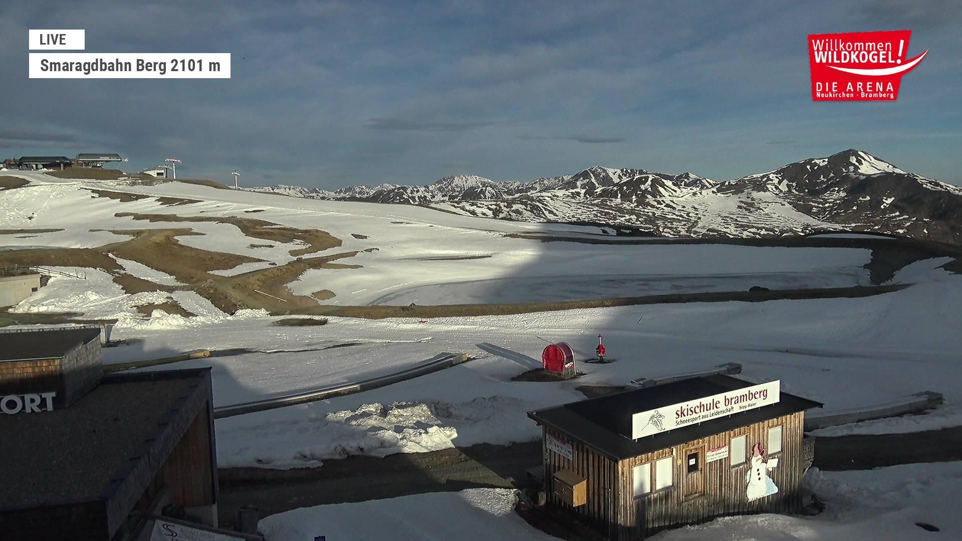 Archiv Foto Webcam Bergstation Smaragdbahn (Wildkogel-Arena)