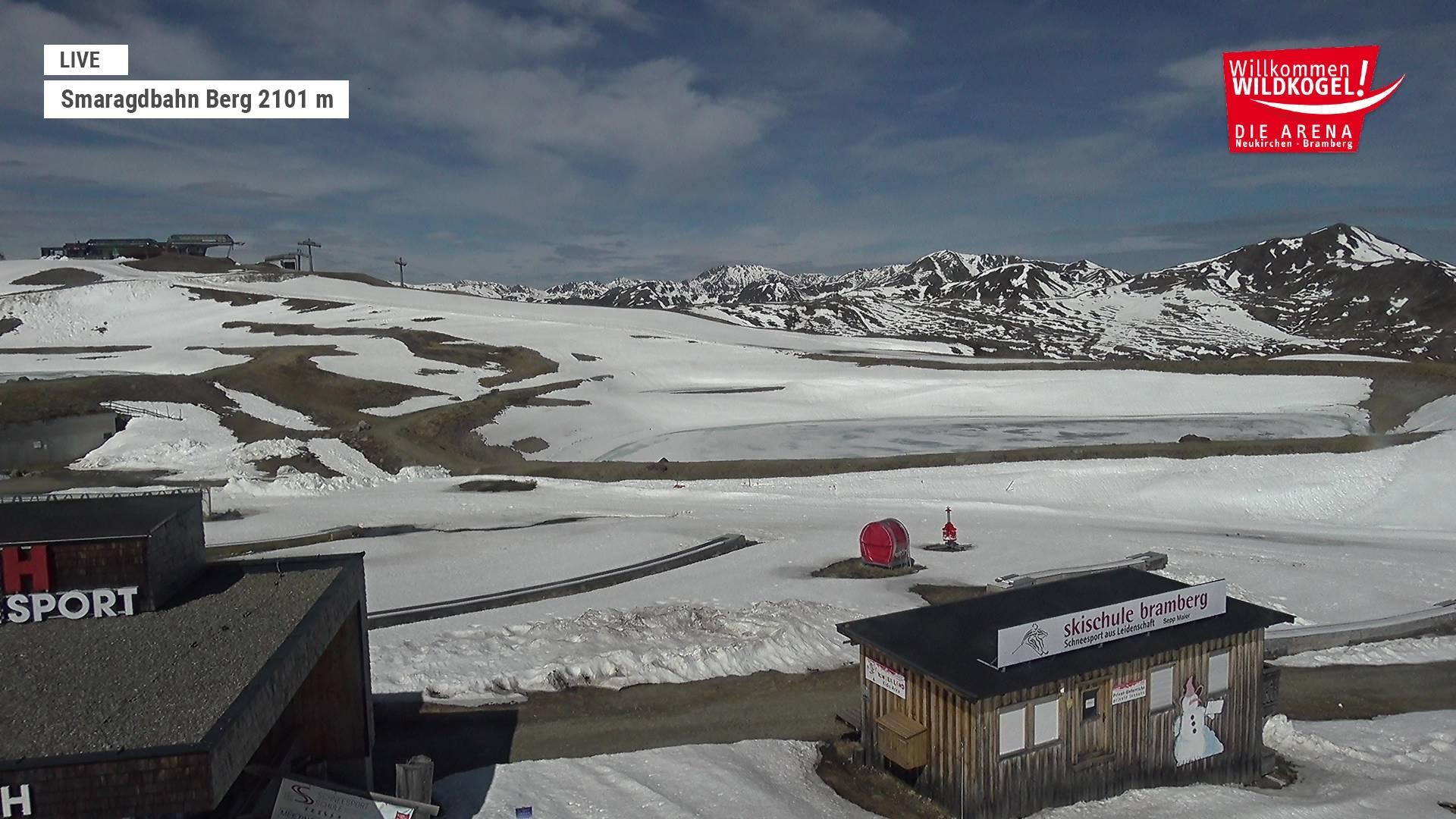 Archiv Foto Webcam Bergstation Smaragdbahn (Wildkogel-Arena)