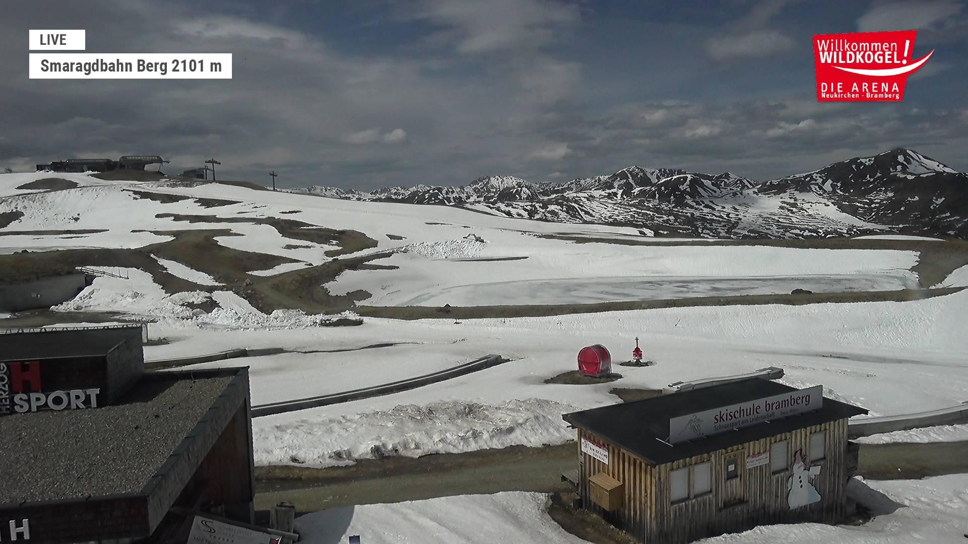 Archiv Foto Webcam Bergstation Smaragdbahn (Wildkogel-Arena)