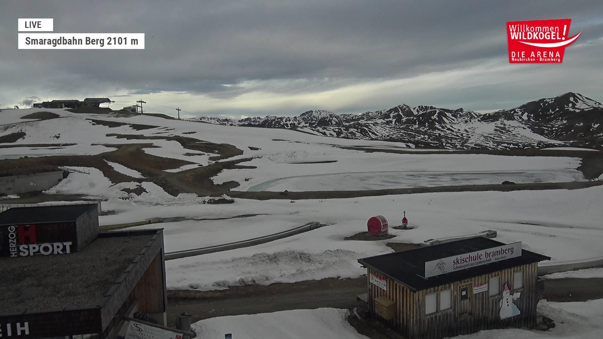 Archiv Foto Webcam Bergstation Smaragdbahn (Wildkogel-Arena)