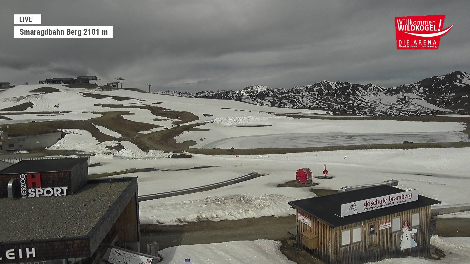 Archiv Foto Webcam Bergstation Smaragdbahn (Wildkogel-Arena)