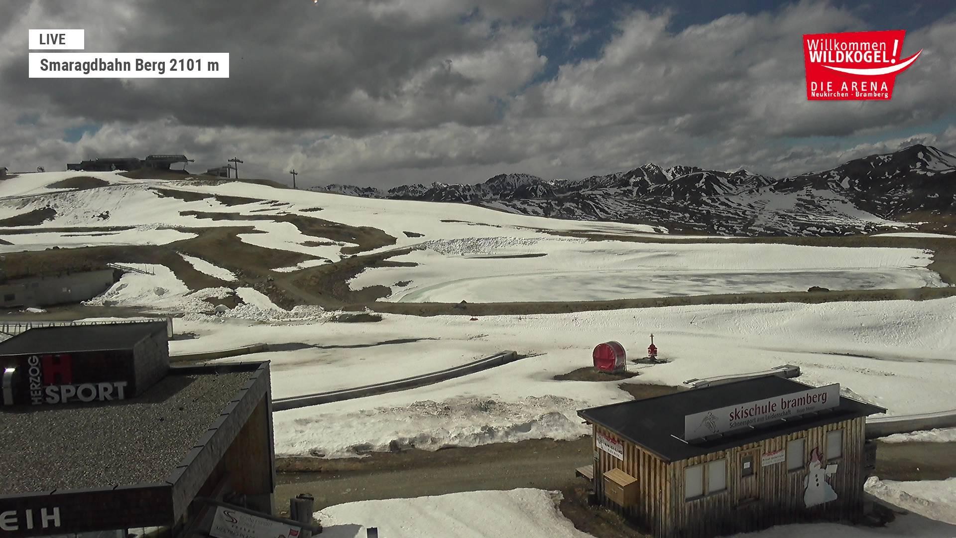 Archiv Foto Webcam Bergstation Smaragdbahn (Wildkogel-Arena)