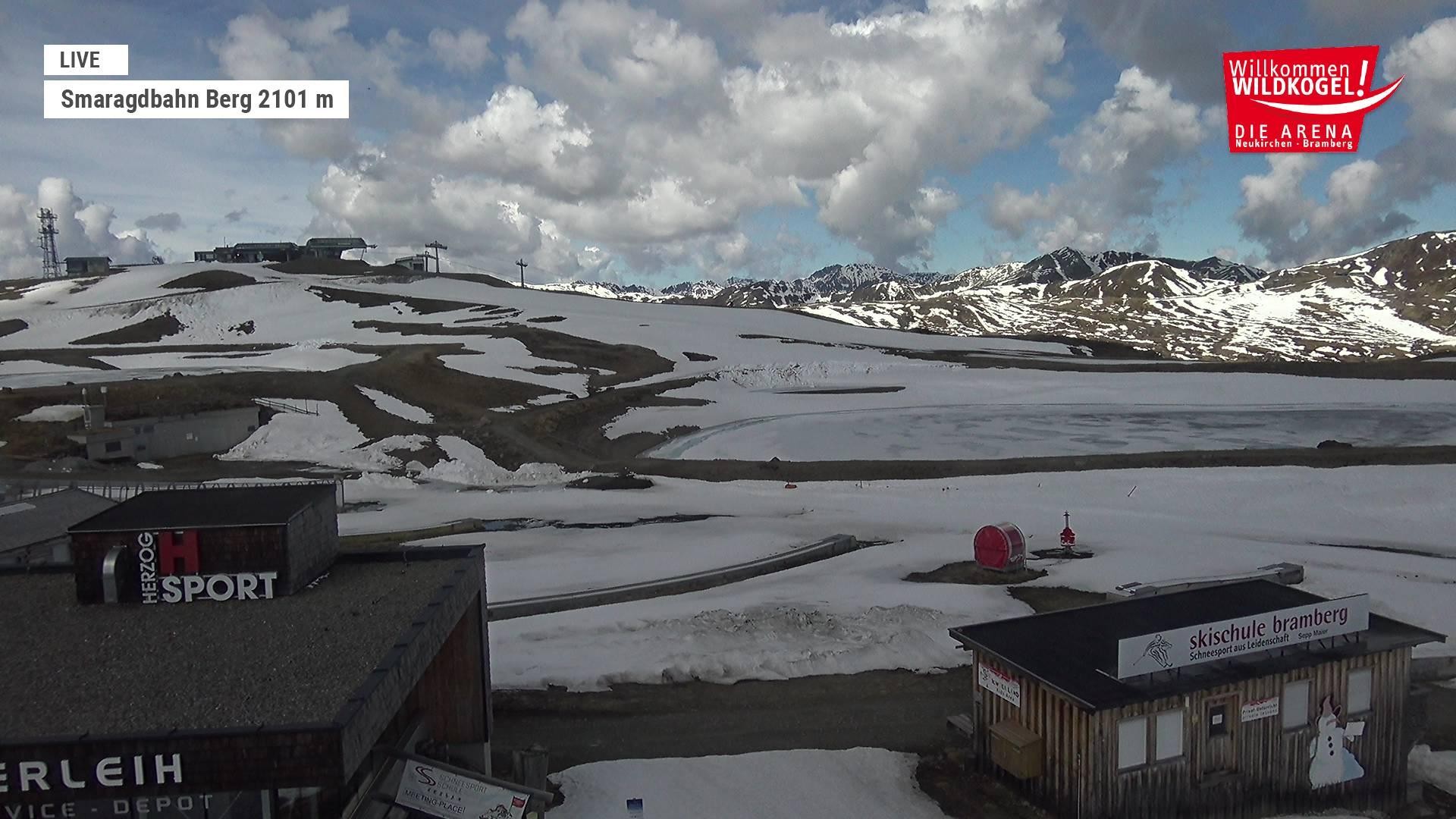 Archiv Foto Webcam Bergstation Smaragdbahn (Wildkogel-Arena)
