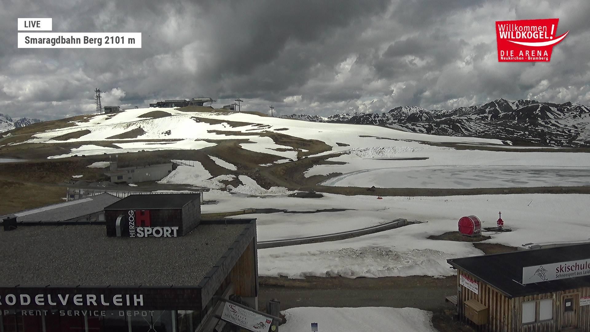 Archiv Foto Webcam Bergstation Smaragdbahn (Wildkogel-Arena)