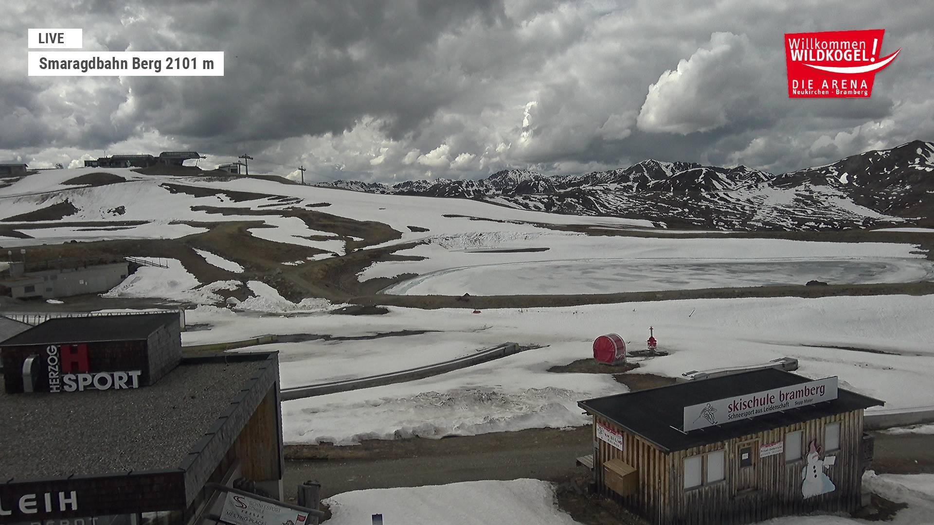 Archiv Foto Webcam Bergstation Smaragdbahn (Wildkogel-Arena)