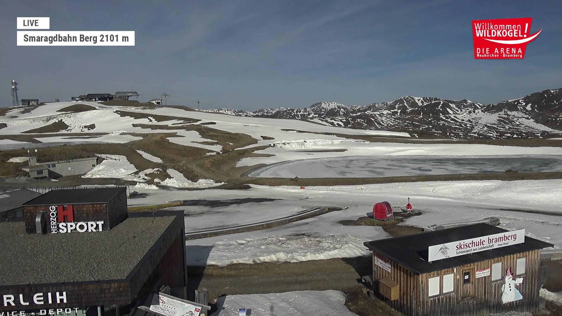Archiv Foto Webcam Bergstation Smaragdbahn (Wildkogel-Arena)