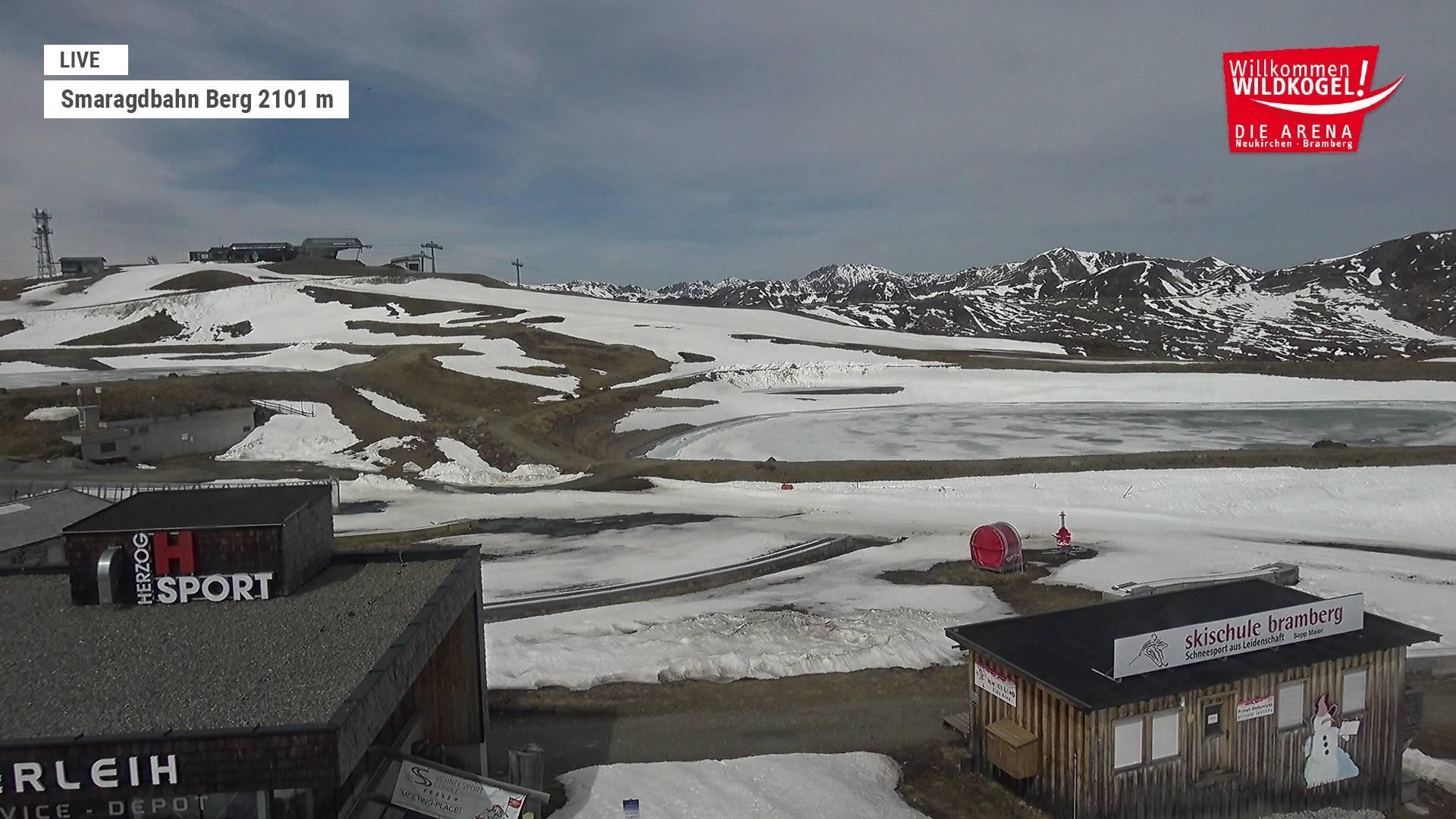 Archiv Foto Webcam Bergstation Smaragdbahn (Wildkogel-Arena)