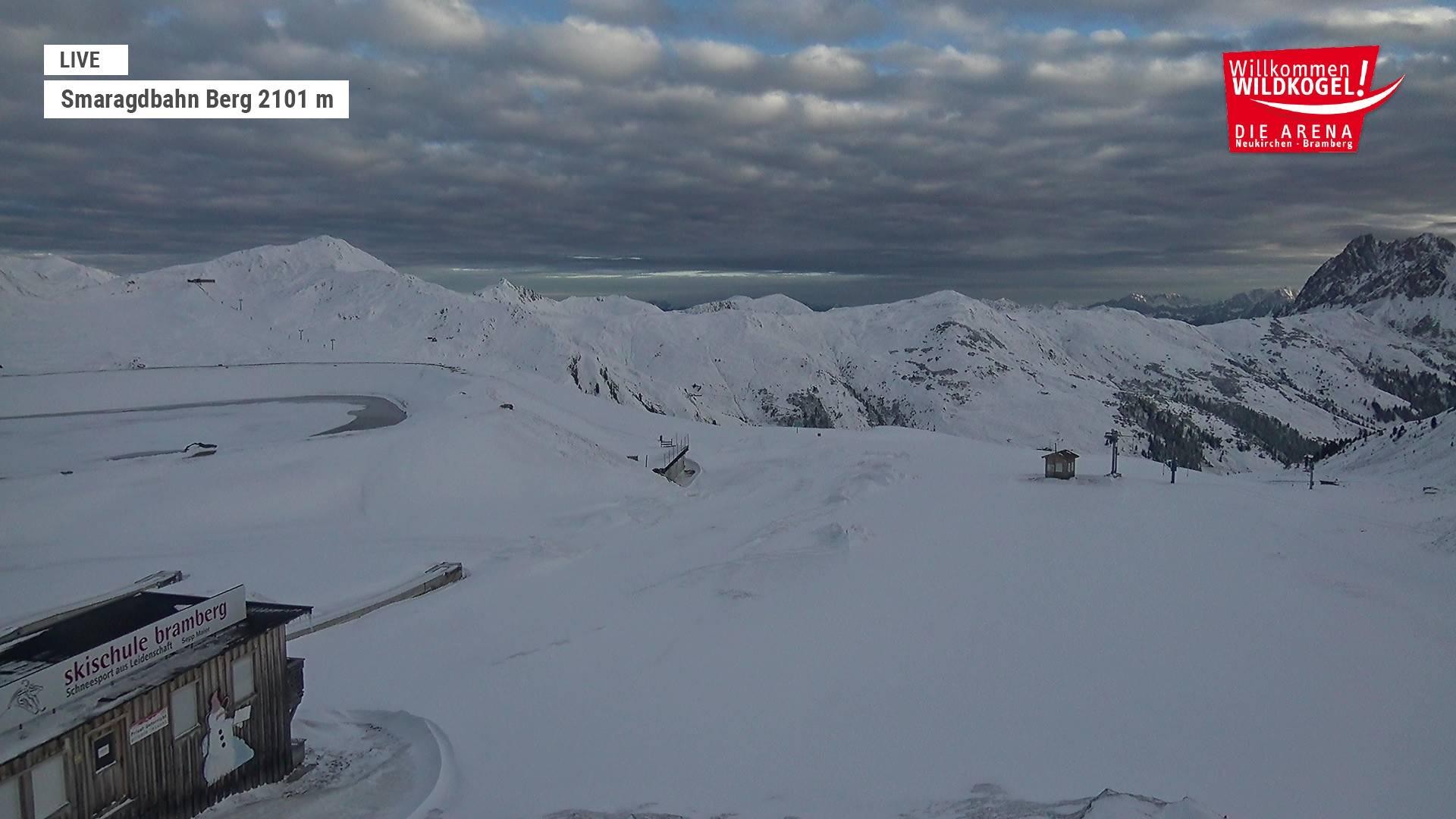Archiv Foto Webcam Bergstation Smaragdbahn (Wildkogel-Arena)