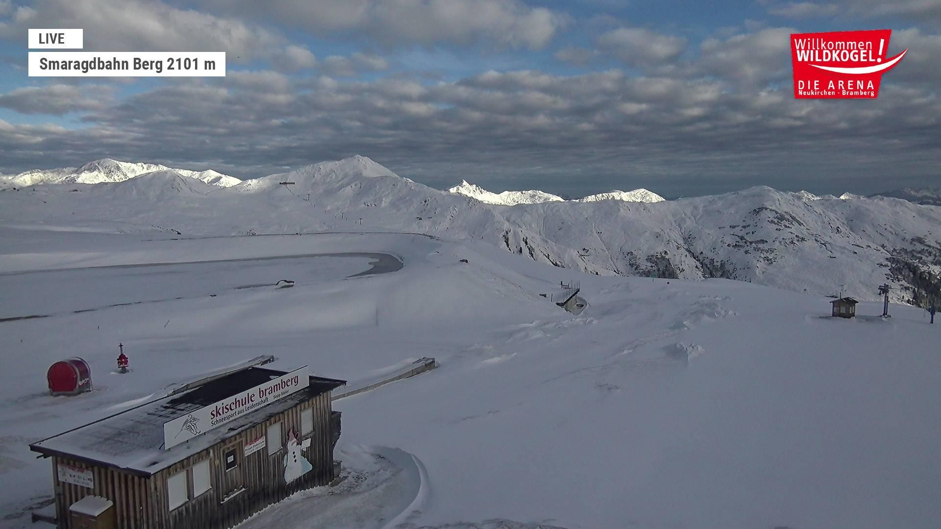 Archiv Foto Webcam Bergstation Smaragdbahn (Wildkogel-Arena)