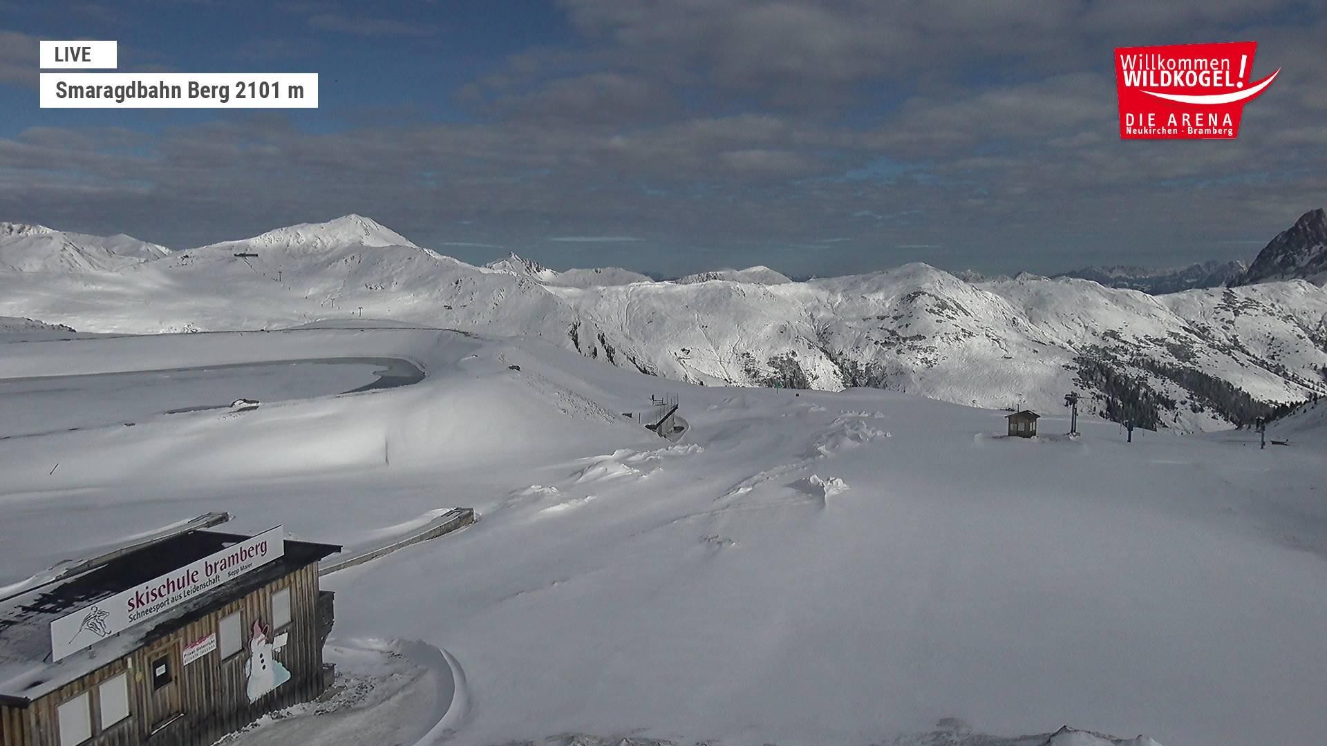 Archiv Foto Webcam Bergstation Smaragdbahn (Wildkogel-Arena)