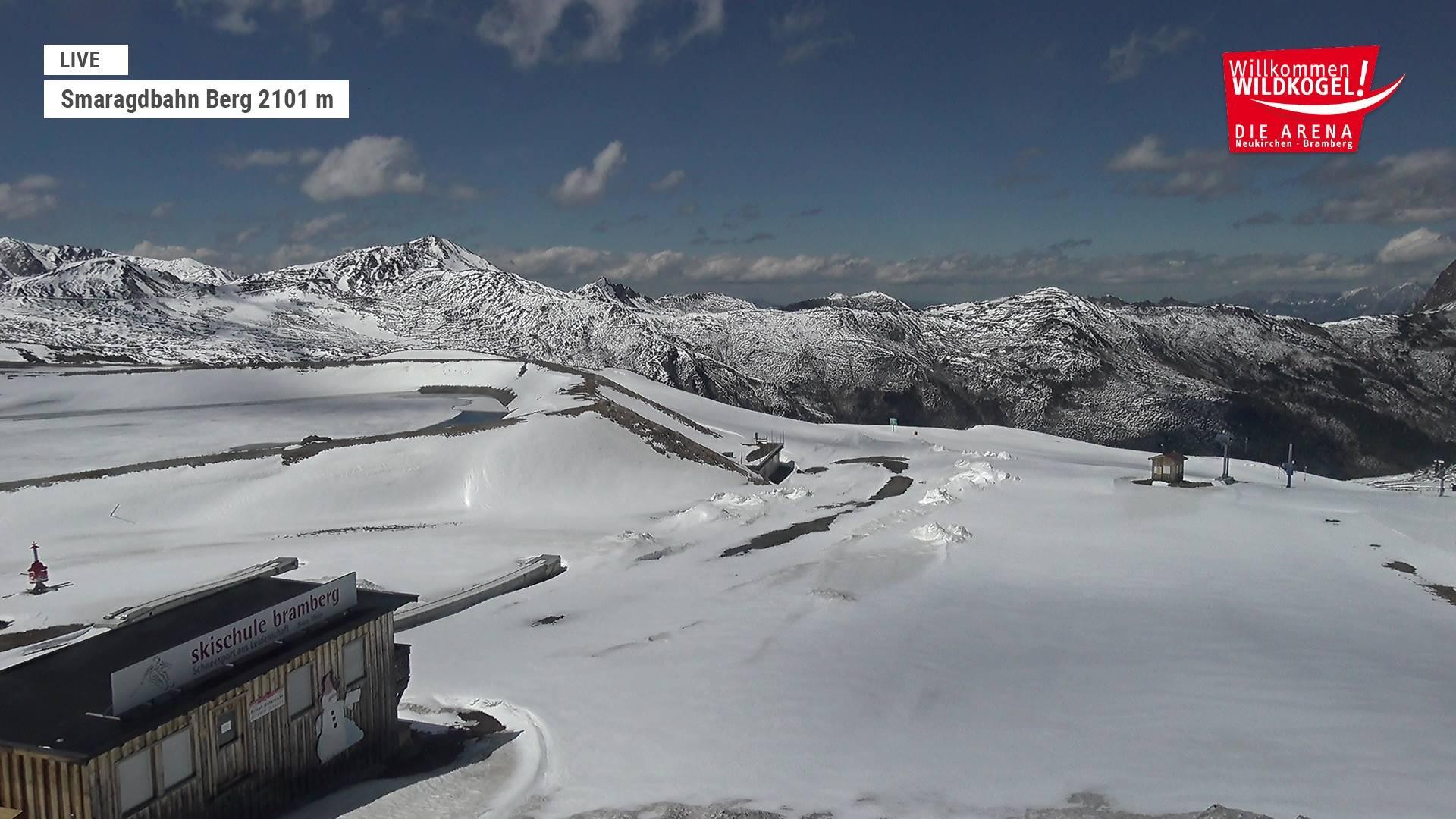 Archiv Foto Webcam Bergstation Smaragdbahn (Wildkogel-Arena)