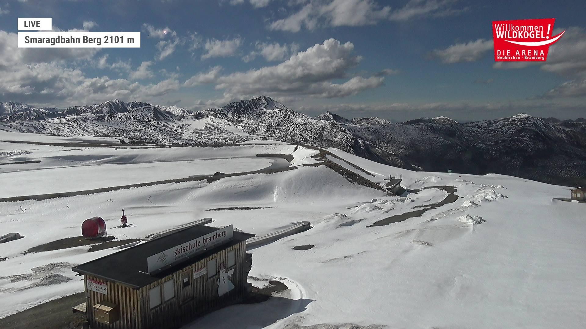 Archiv Foto Webcam Bergstation Smaragdbahn (Wildkogel-Arena)