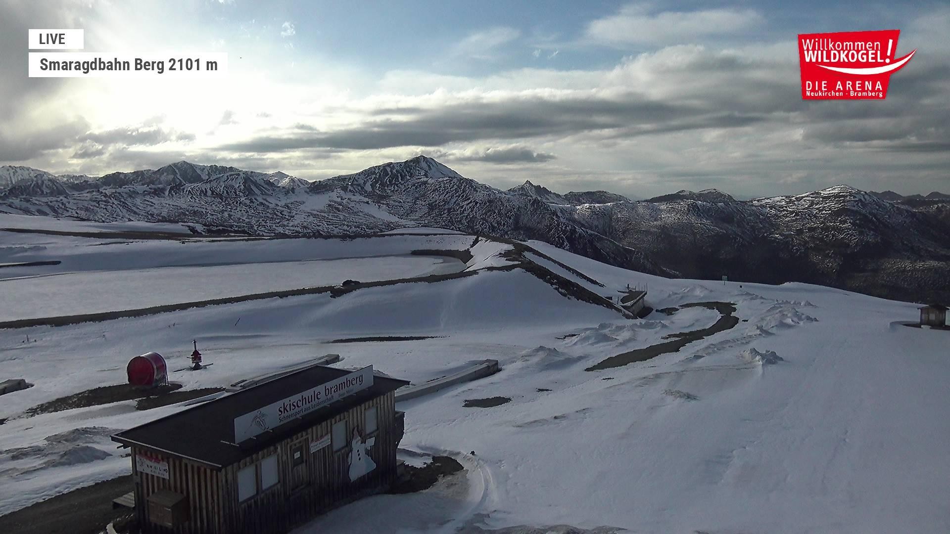 Archiv Foto Webcam Bergstation Smaragdbahn (Wildkogel-Arena)