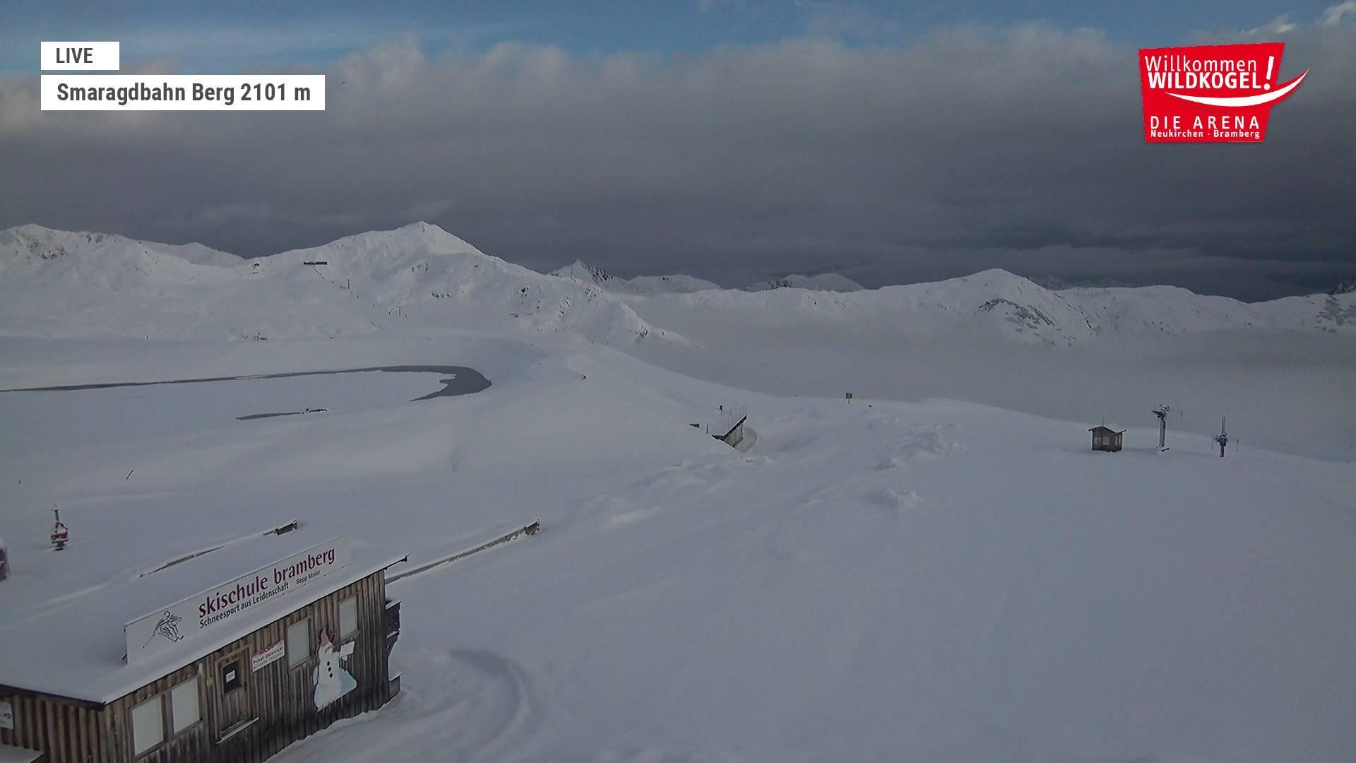 Archiv Foto Webcam Bergstation Smaragdbahn (Wildkogel-Arena)