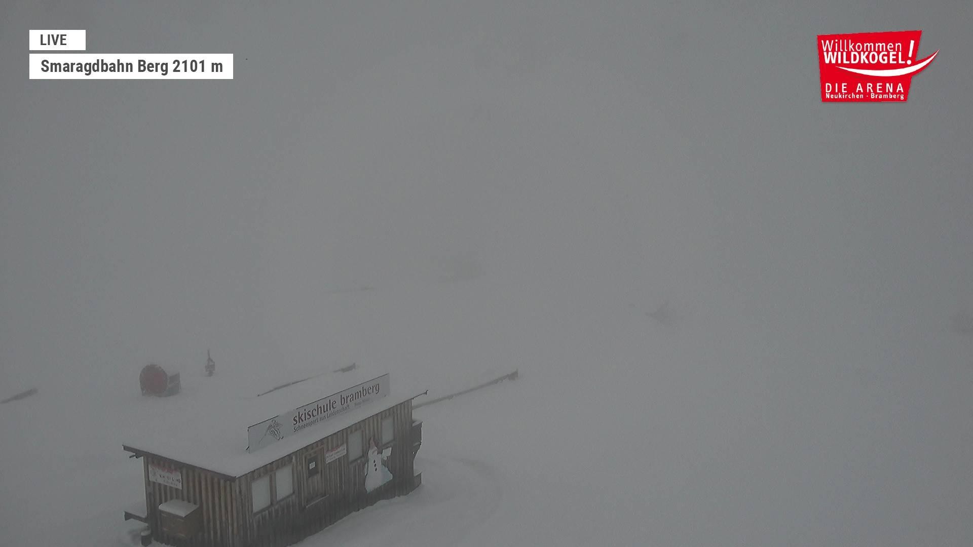 Archiv Foto Webcam Bergstation Smaragdbahn (Wildkogel-Arena)