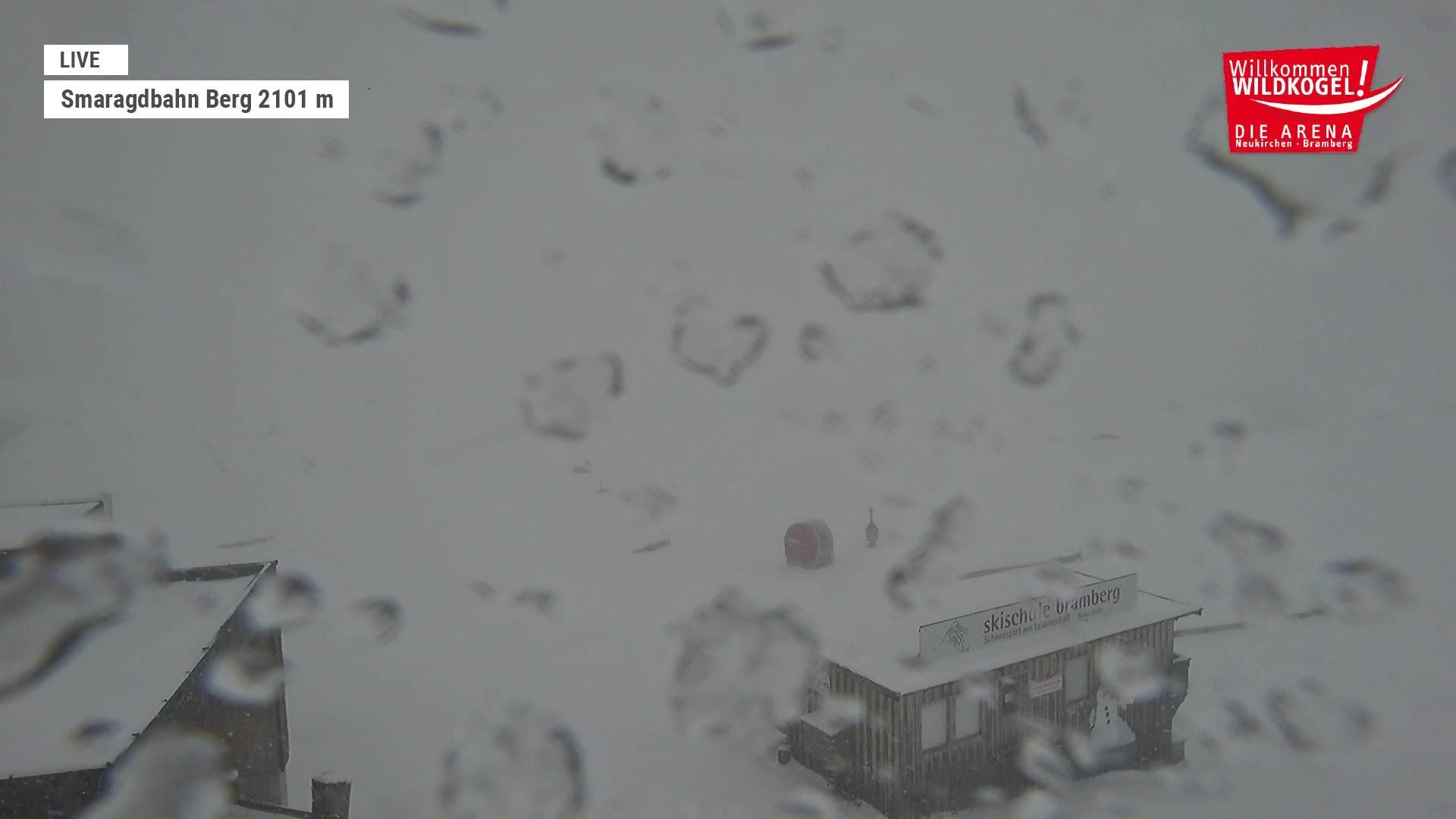 Archiv Foto Webcam Bergstation Smaragdbahn (Wildkogel-Arena)