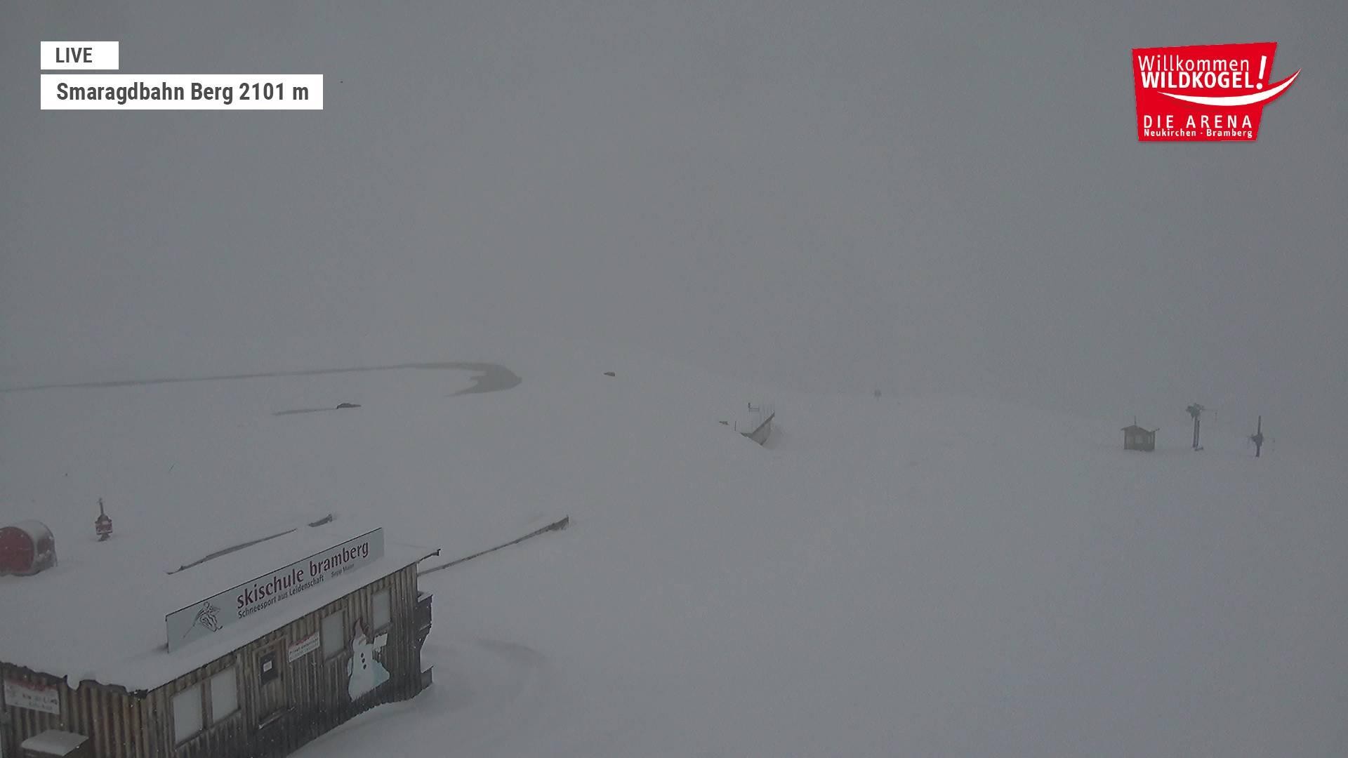 Archiv Foto Webcam Bergstation Smaragdbahn (Wildkogel-Arena)