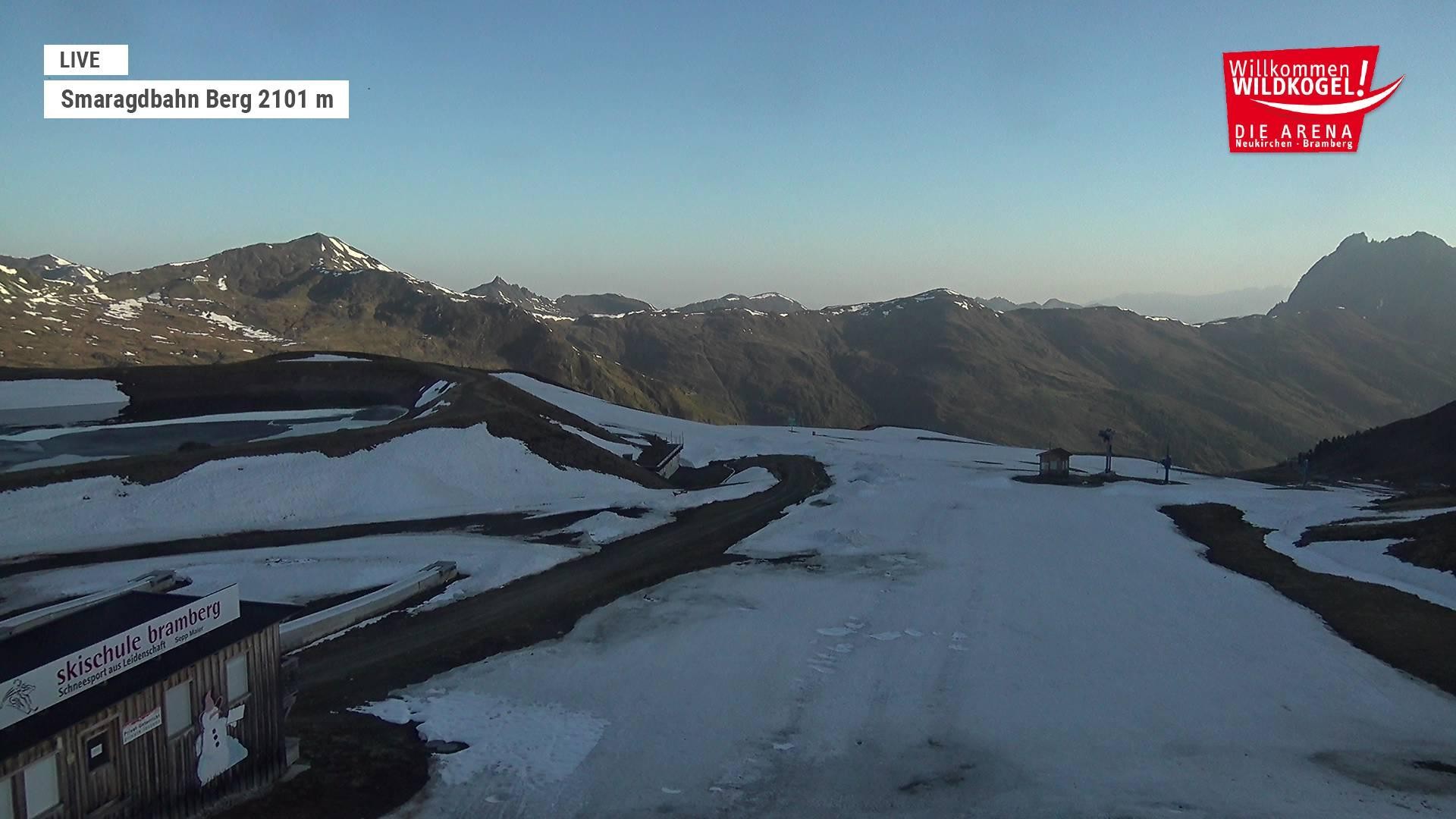 Archiv Foto Webcam Bergstation Smaragdbahn (Wildkogel-Arena)