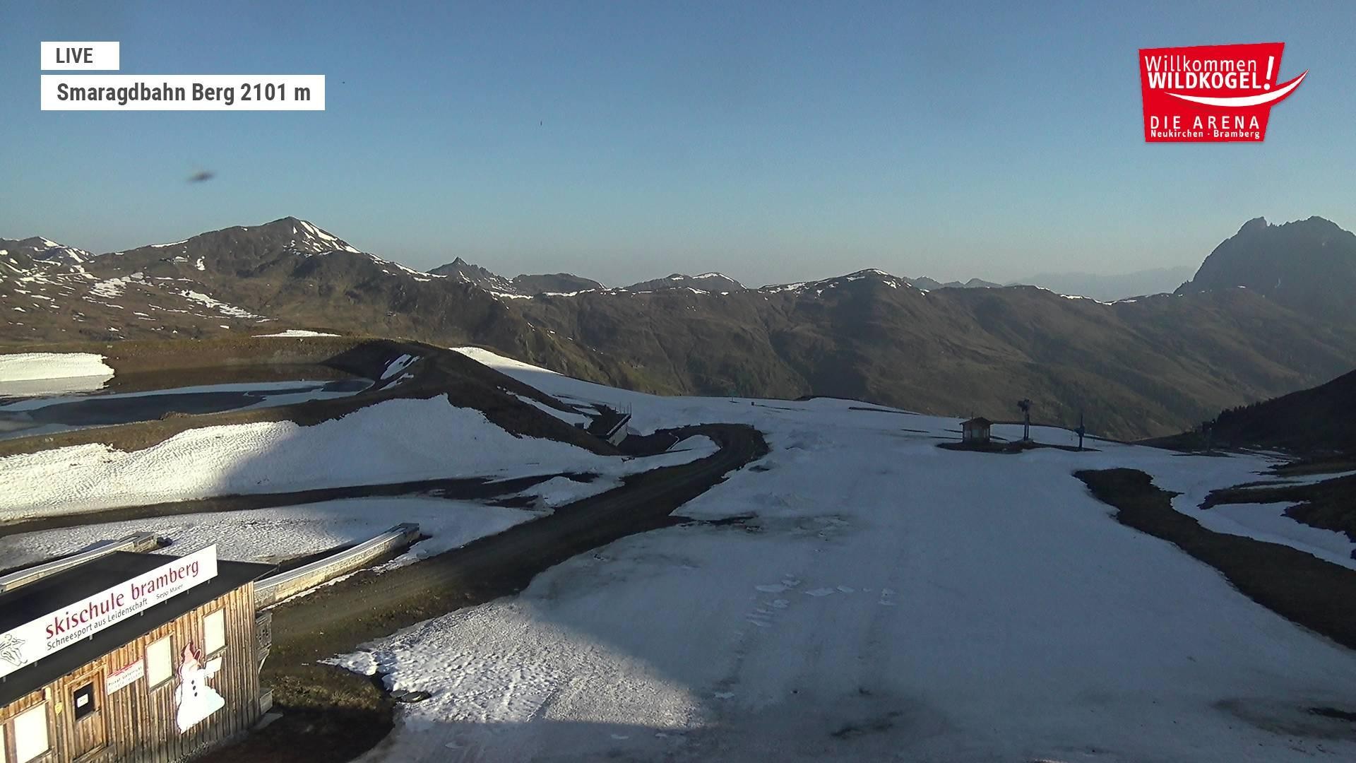 Archiv Foto Webcam Bergstation Smaragdbahn (Wildkogel-Arena)