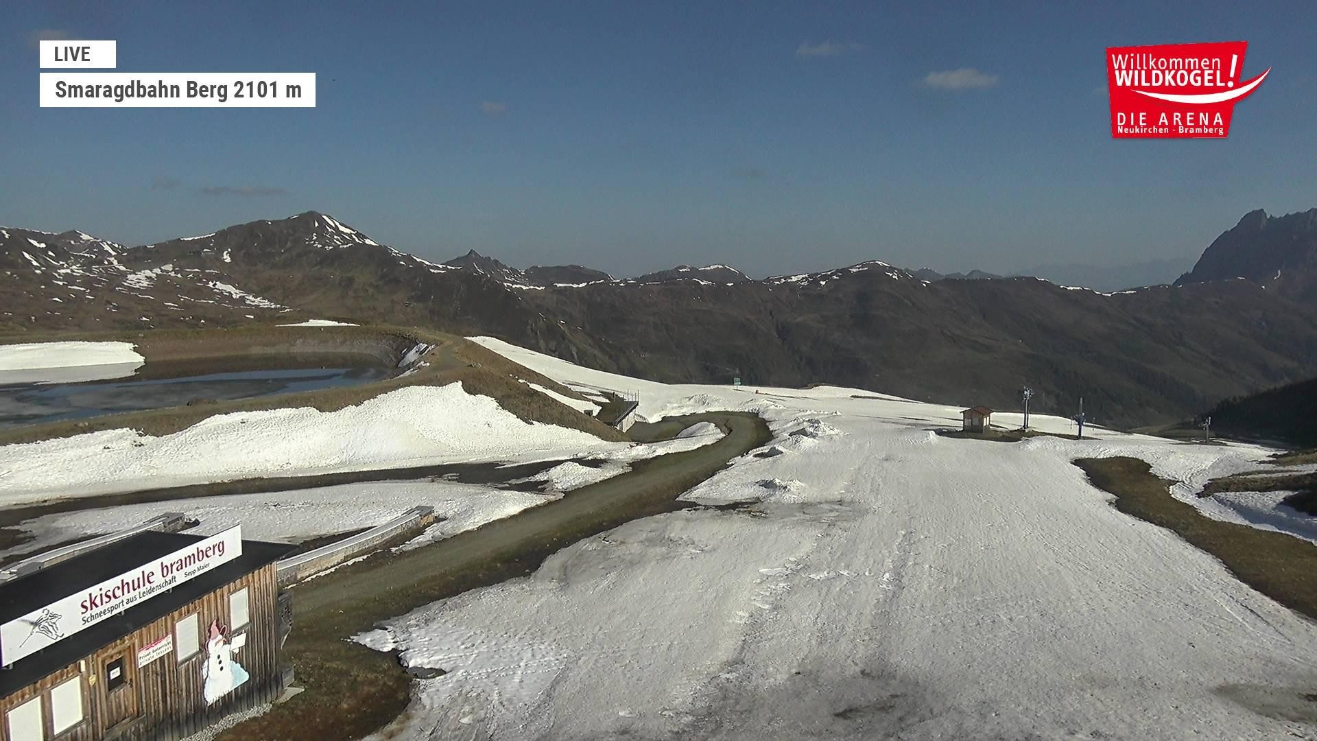 Archiv Foto Webcam Bergstation Smaragdbahn (Wildkogel-Arena)