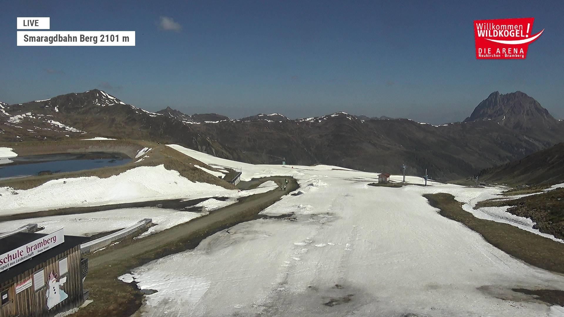 Archiv Foto Webcam Bergstation Smaragdbahn (Wildkogel-Arena)