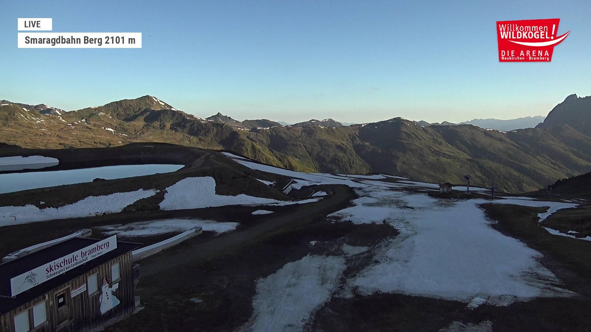 Archiv Foto Webcam Bergstation Smaragdbahn (Wildkogel-Arena)