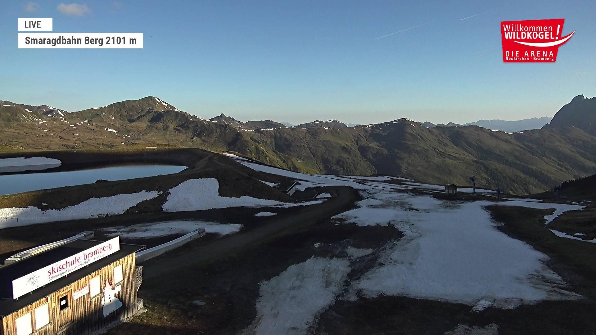 Archiv Foto Webcam Bergstation Smaragdbahn (Wildkogel-Arena)