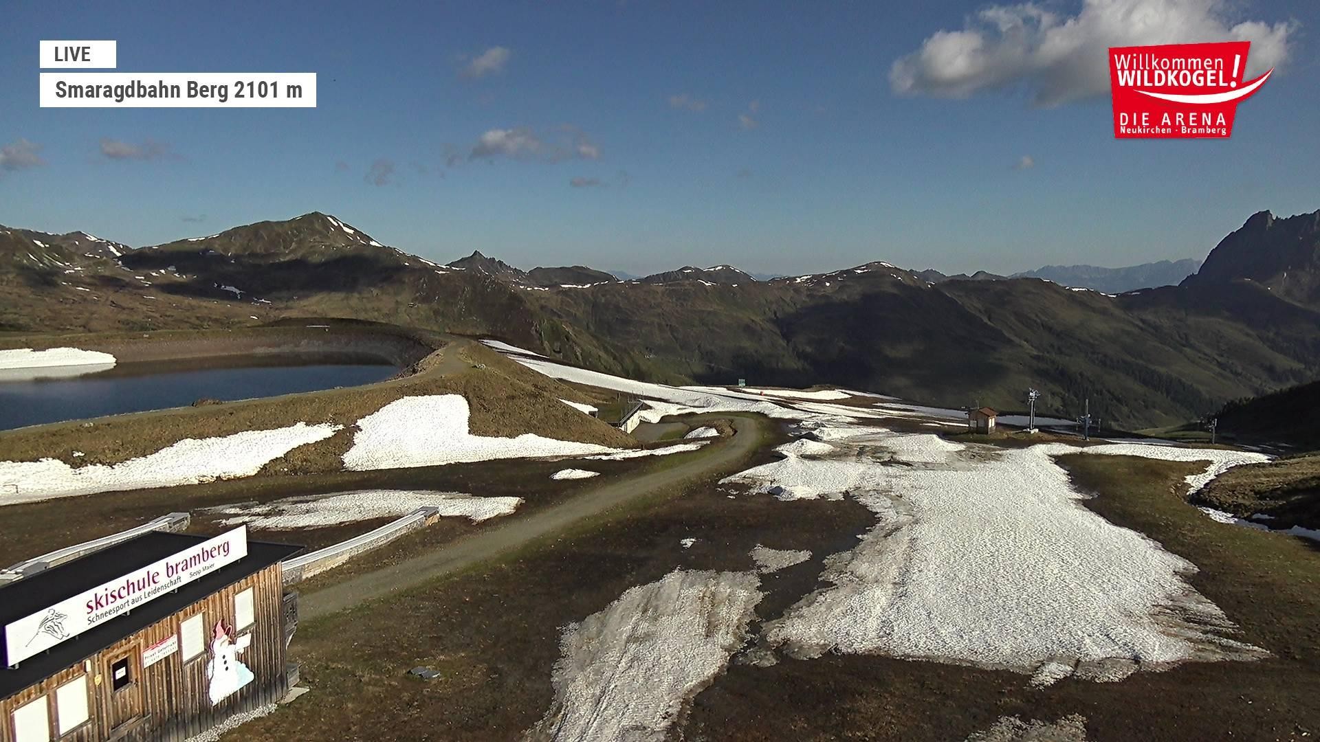 Archiv Foto Webcam Bergstation Smaragdbahn (Wildkogel-Arena)