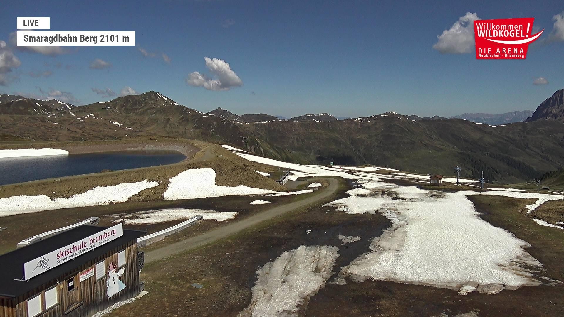 Archiv Foto Webcam Bergstation Smaragdbahn (Wildkogel-Arena)