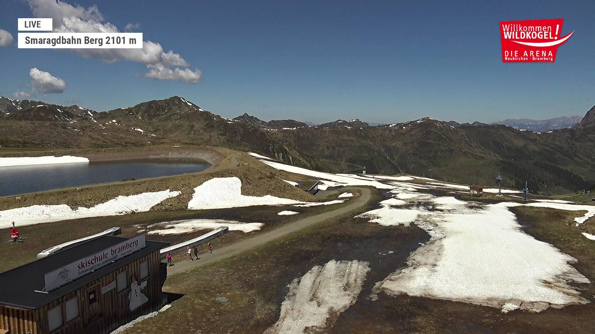 Archiv Foto Webcam Bergstation Smaragdbahn (Wildkogel-Arena)