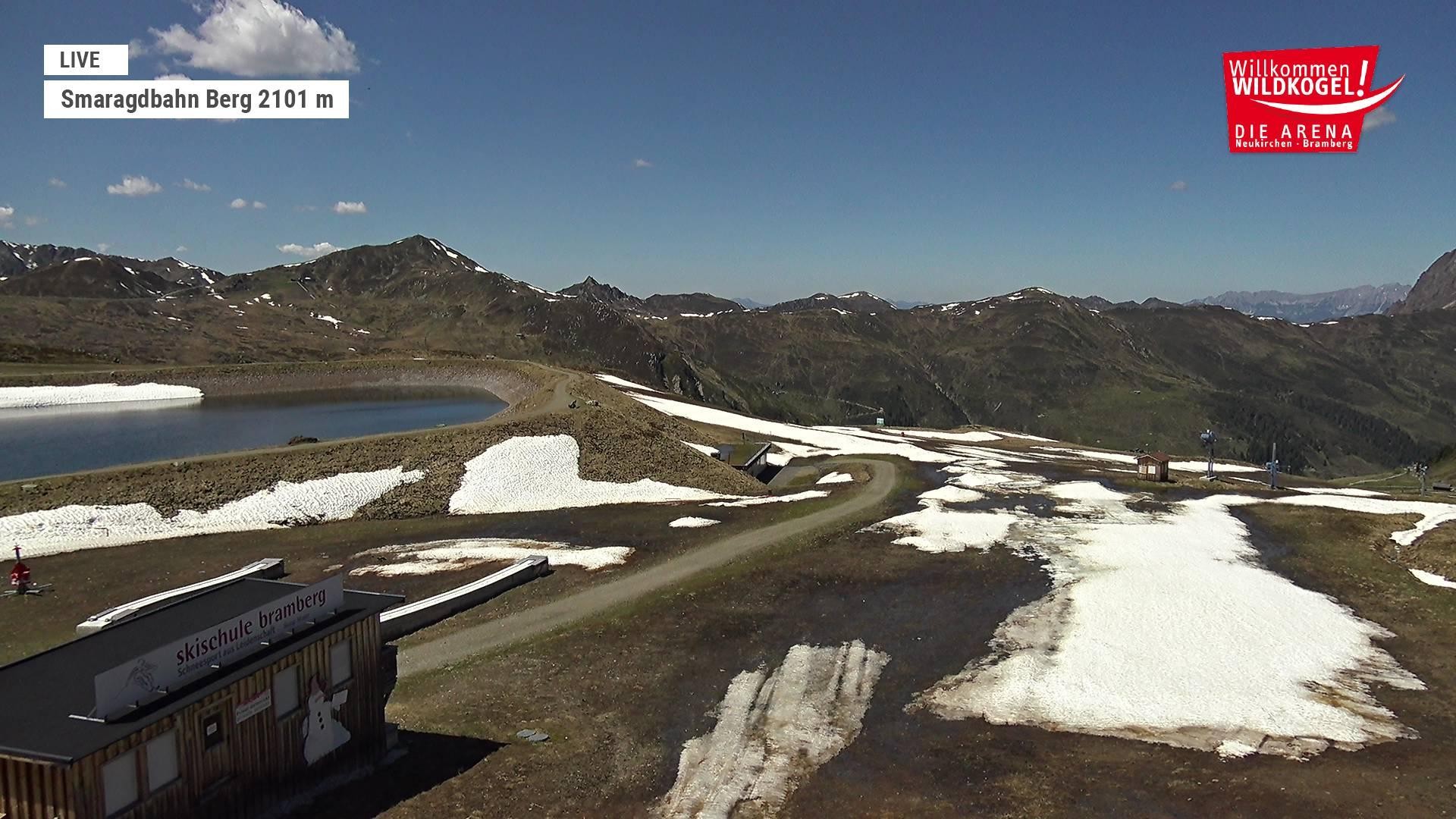 Archiv Foto Webcam Bergstation Smaragdbahn (Wildkogel-Arena)