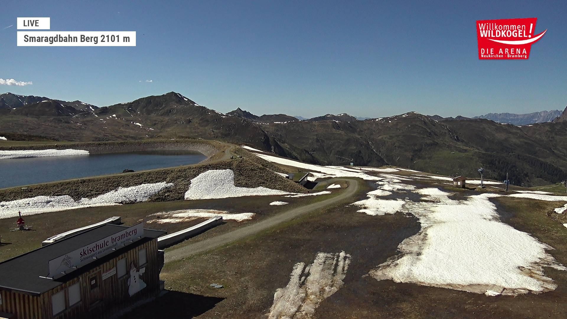 Archiv Foto Webcam Bergstation Smaragdbahn (Wildkogel-Arena)